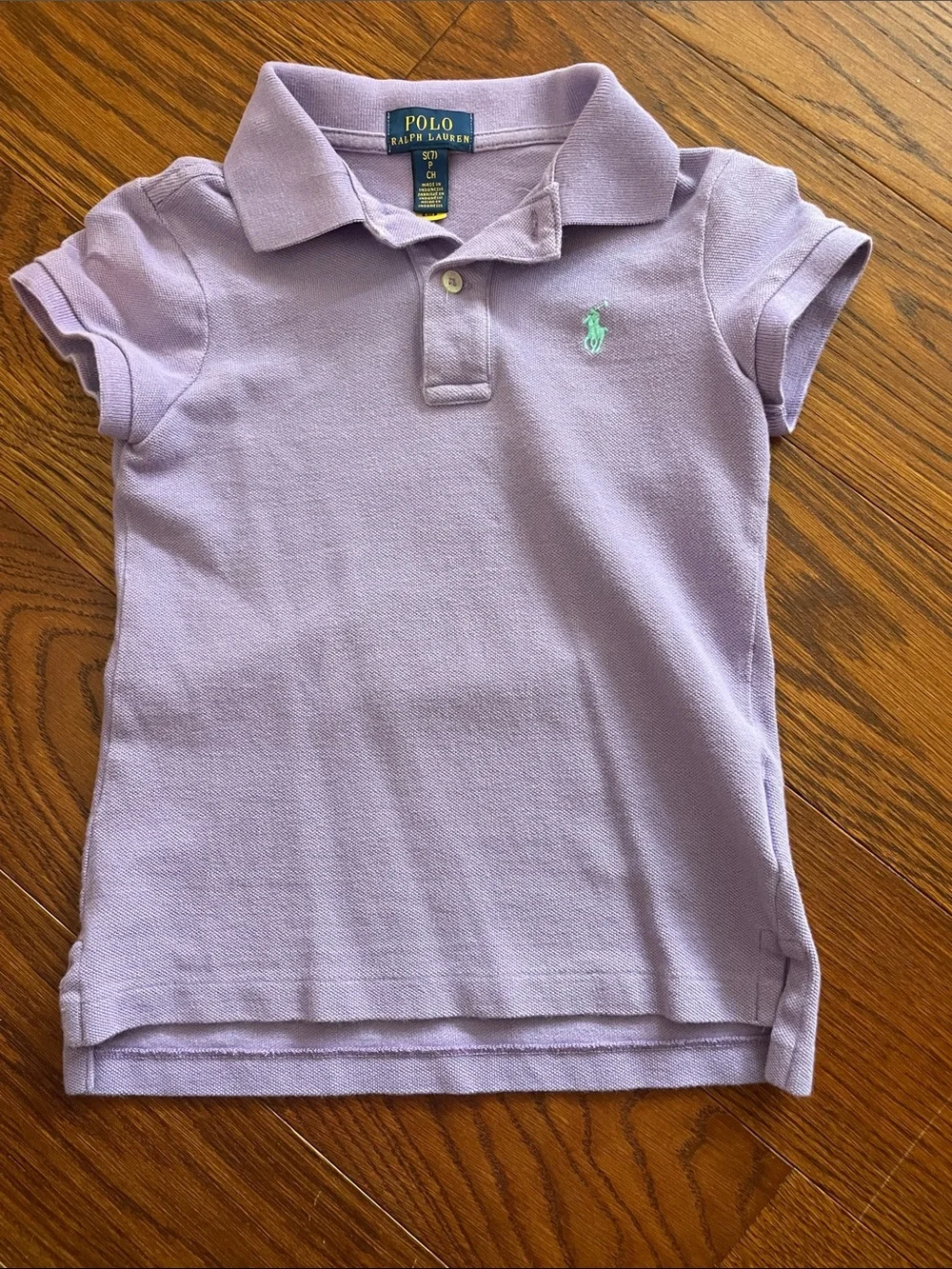 Ralph Lauren Lavender Girls Polo Shirt